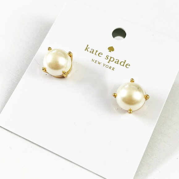 kate spade Jewelry - Kate Spade Pearl Stud Earrings NEW